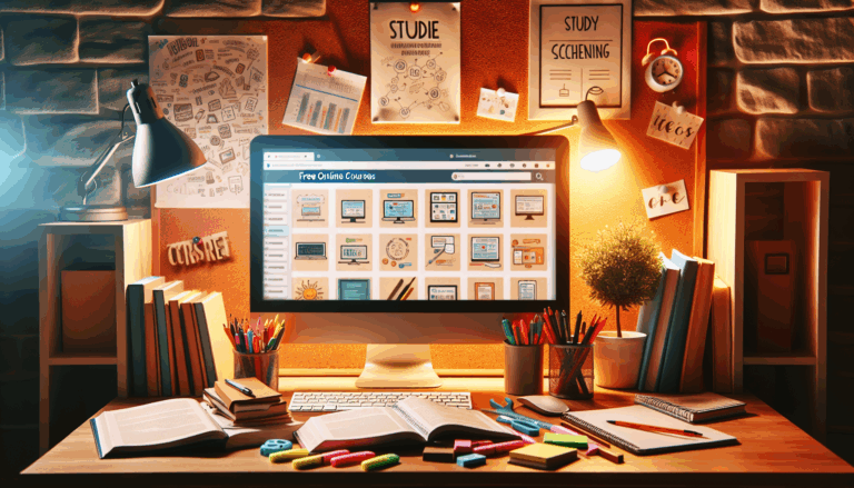 다양한 무료 강좌로 지식 쌓기