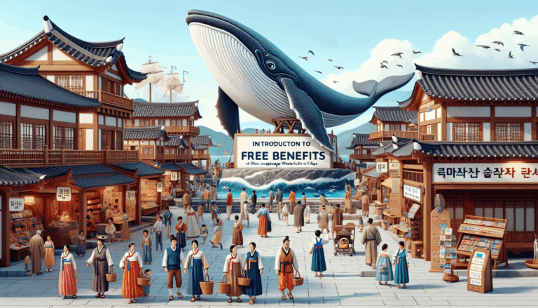 울산 장생포 고래문화마을 무료 혜택 소개